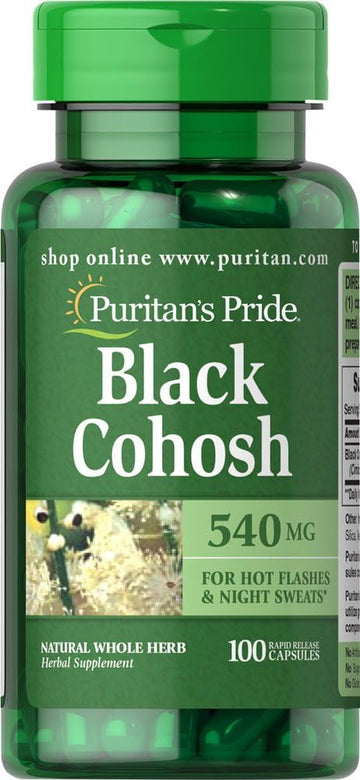 Puritan's Pride Black Cohosh 540 mg