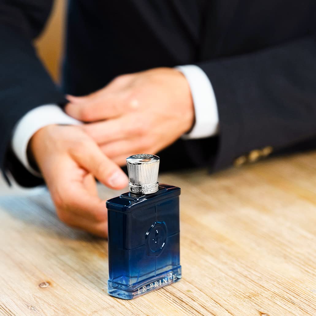 Princesse Marina De Bourbon Monsieur Le Prince On Fire Eau De Parfum For Men - Opens With Bergamot And Pepper Blended With Leather And Patchouli - Sensual Masculine Fragrance - 3.4 Oz : Beauty & Personal Care