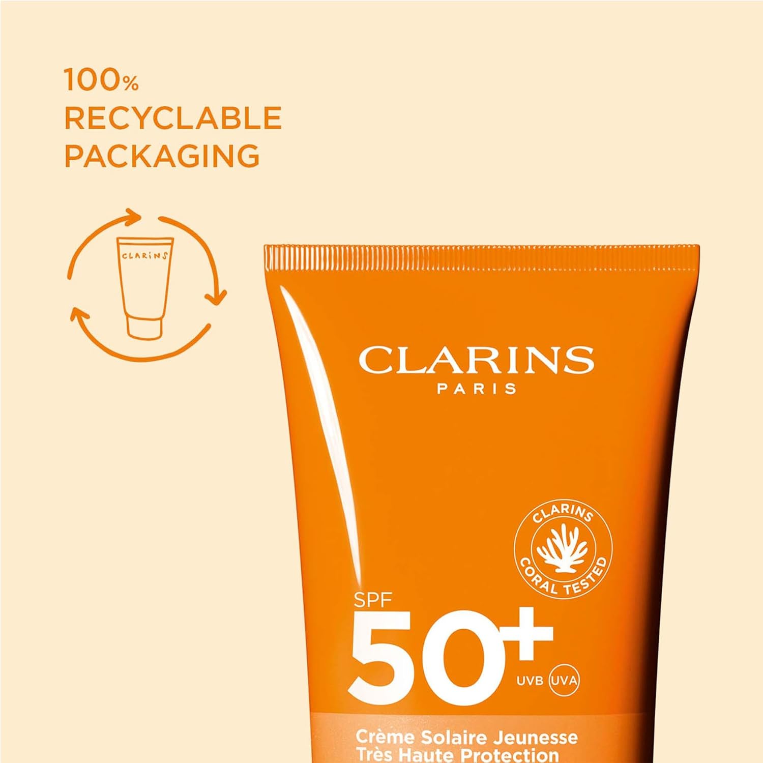 Clarins Youth-protecting Sunscreen for Body SPF50 Very High Protection 150ml : Amazon.co.uk: Beauty