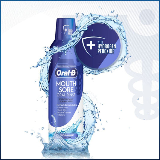 Oral-B Mouth Sore Mouthwash Special Care Oral Rinse, 475 Ml (16 Fl Oz)