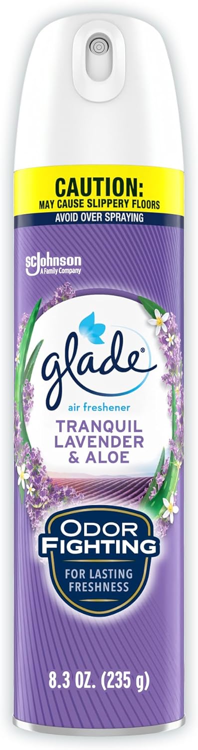 Glade Air Freshener Room Spray, Tranquil Lavender & Aloe, 8.3 oz