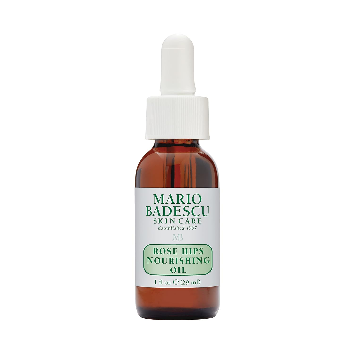 Mario Badescu Rose Hips Nourishing Oil For Combination, Dry And Sensitive Skin | Facial Oil That Moisturizes & Smoothes | Formulated With Rosehip Extract & Castor Oil| 1 Fl Oz (Pack Of 1)