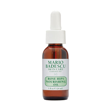 Mario Badescu Rose Hips Nourishing Oil For Combination, Dry And Sensitive Skin | Facial Oil That Moisturizes & Smoothes | Formulated With Rosehip Extract & Castor Oil| 1 Fl Oz (Pack Of 1)