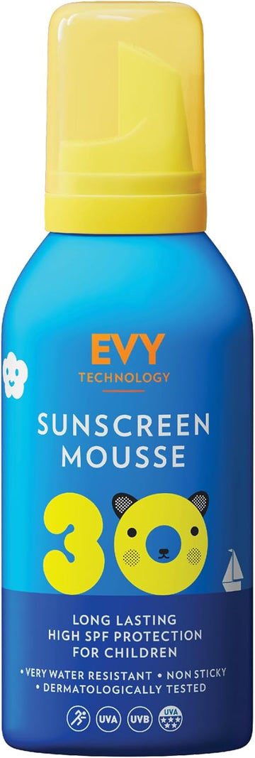 Evy Sunscreen Mousse Kids Spf30 X 1