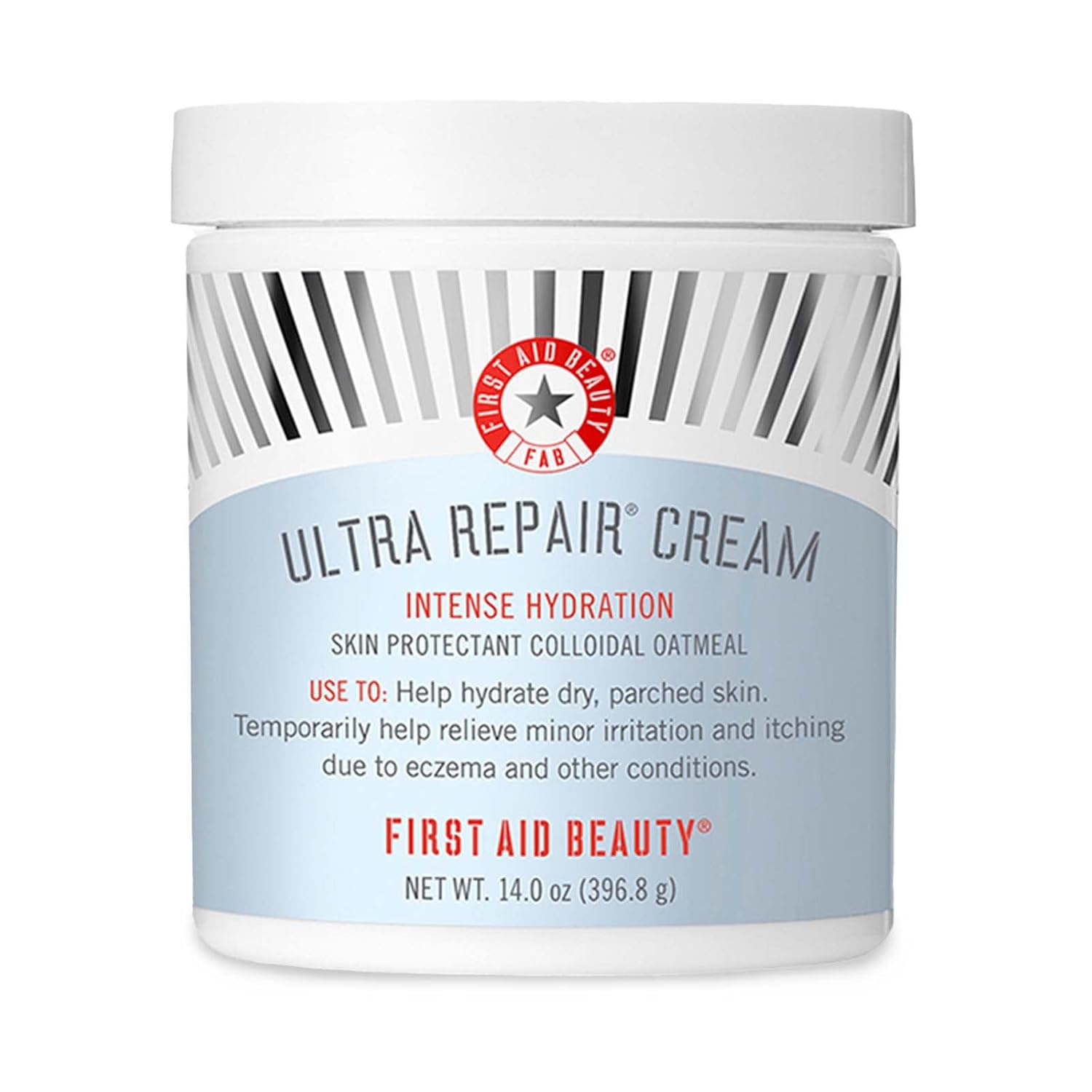 First Aid Beauty - Ultra Repair Cream, Intense Hydration Whipped Colloidal Oatmeal, Clinically Proven To Strengthen Skin Barrier In 7 Days & Helps Relieve Eczema, Luxury Moisturizer, 6 Oz + Bonus, 2Ct