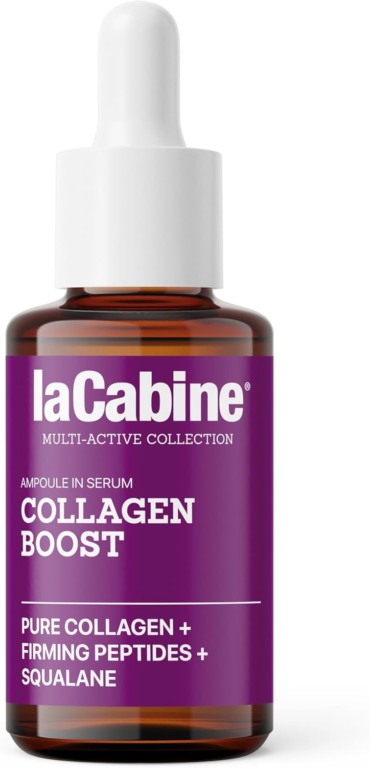 Lacabine Collagen Boost Serum 30Ml – Firming & Lifting Facial Serum With Collagen And Peptides, Boosts Elasticity, Reduces Wrinkles, Cell Renewal Support, Rejuvenating Skincare For All Skin Types