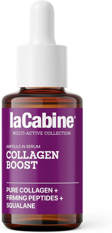 Lacabine Collagen Boost Serum 30Ml – Firming & Lifting Facial Serum With Collagen And Peptides, Boosts Elasticity, Reduces Wrinkles, Cell Renewal Support, Rejuvenating Skincare For All Skin Types