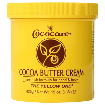 Cococare Cocoa Butter Cream - Hydrates And Softens Skin - Rich Cocoa Butter For Deep Moisture - Gentle Care - 15 Ounce