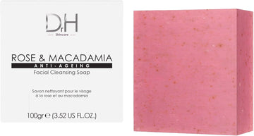 Dr H Anti-Ageing Facial Cleansing Bar 100G | Luxurious Skincare Energizing Exfoliation For Fresh, Hydrated Skin | Gentle Exfoliation Reveals Smooth Skin