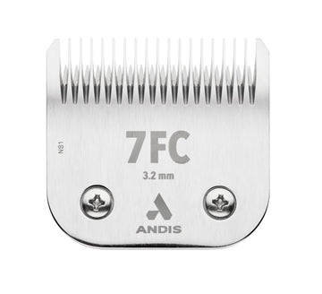 Andis – 64265, Ceramic Edge Detachable Pet Clipper Blade – Comprised Of Carbon-Infused Steel, Exclusive Hardening Process - For Agc, Bg, Dblc, Fhc & Bdc Series - 1/100" (0.25Mm) Cut Length, Chrome