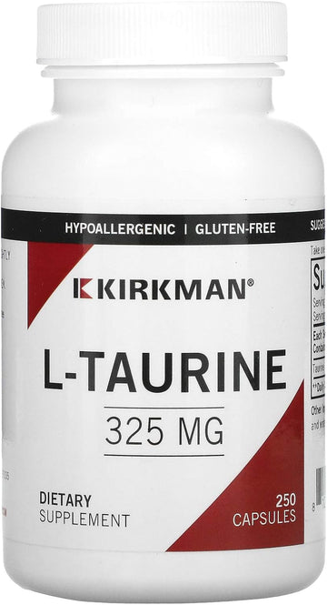 L-Taurine 325 Mg Capsules - Hypo - 250 Ct