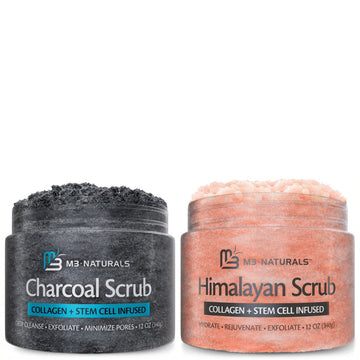 M3 Naturals Himalayan Scrub + Charcoal Scrub
