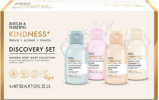 Baylis & Harding Kindness+ Range Discovery Gift Set - Vegan Friendly (Pack Of 1)