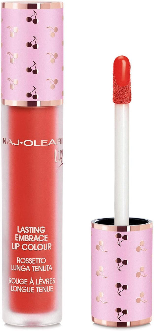 Naj-Oleari Lasting Embrace Lip Color Lipstick Make-Up Face 07 Red Poppy