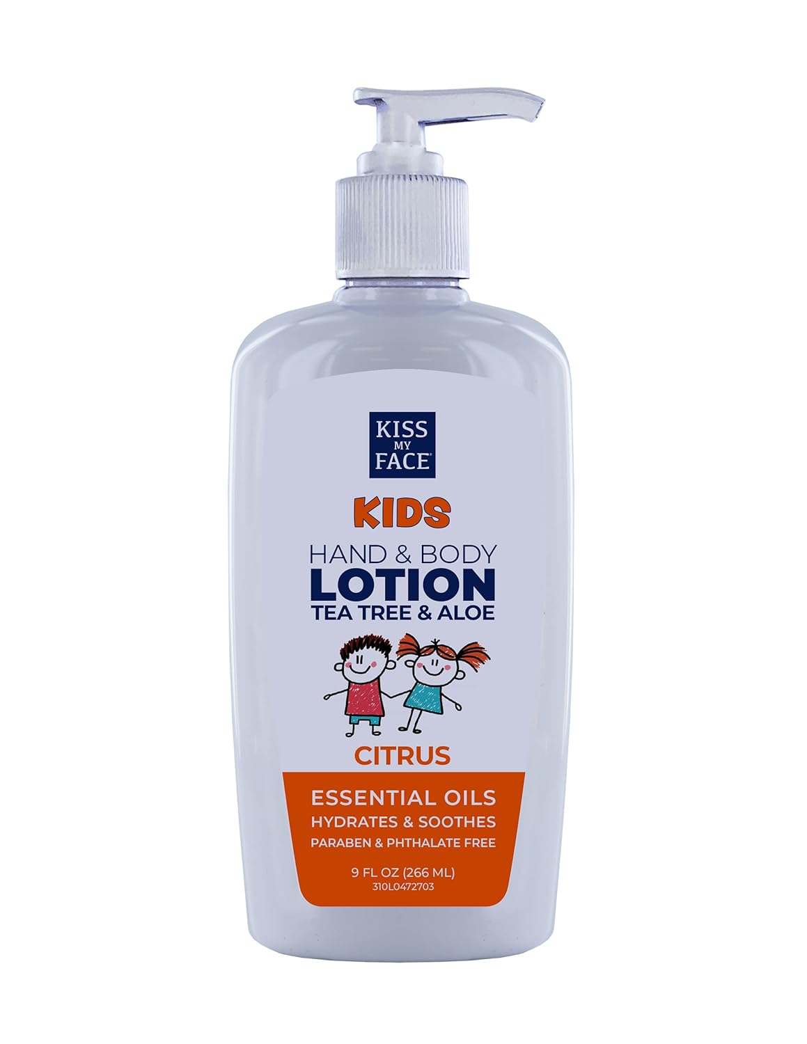Kiss My Face Kids Cleansing Hand Spray - Rinse-Free On The Go Cleansing - Vegan & Cruelty-Free - Added Tea Tree And Aloe - Suitable For Sensitive Skin - 9 Fl Oz Bottle