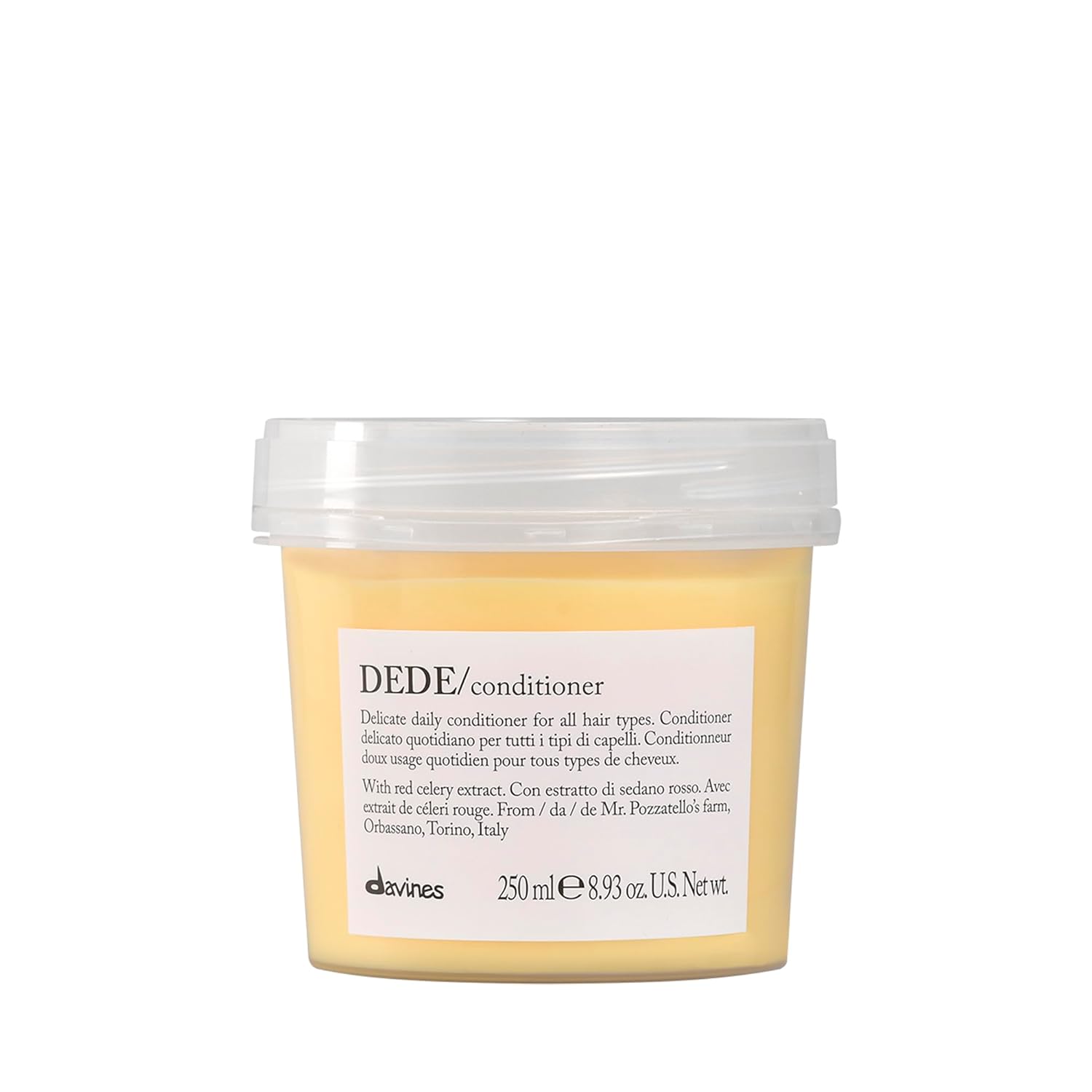 Davines Dede Conditioner, Daily Lightweight Moisturizing Formulation For Normal And Fine Hair