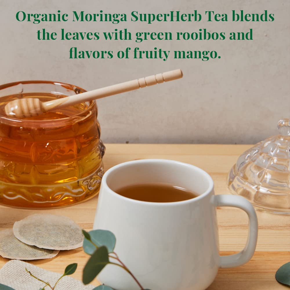 The Republic Of Tea – Organic Superherb Tea Assortment Gift (24 Individually Wrapped Tea Bags)