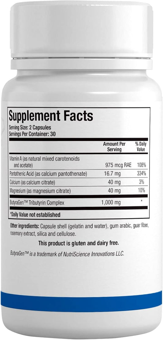 Biotics Research Butyric Cal Mag Intestinal Support, Gut Health, Supports Healthy Pathways, Immune Support 60 Count