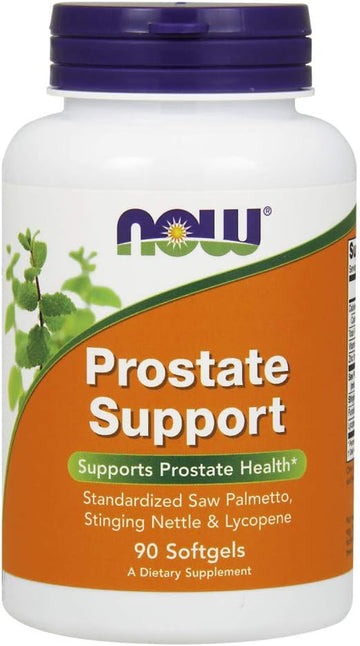 Now Foods Supplements, Prostate Support, Prostate Support, With Standardized Saw Palmetto, Stinging Nettle & Lycopene, 90 Softgels