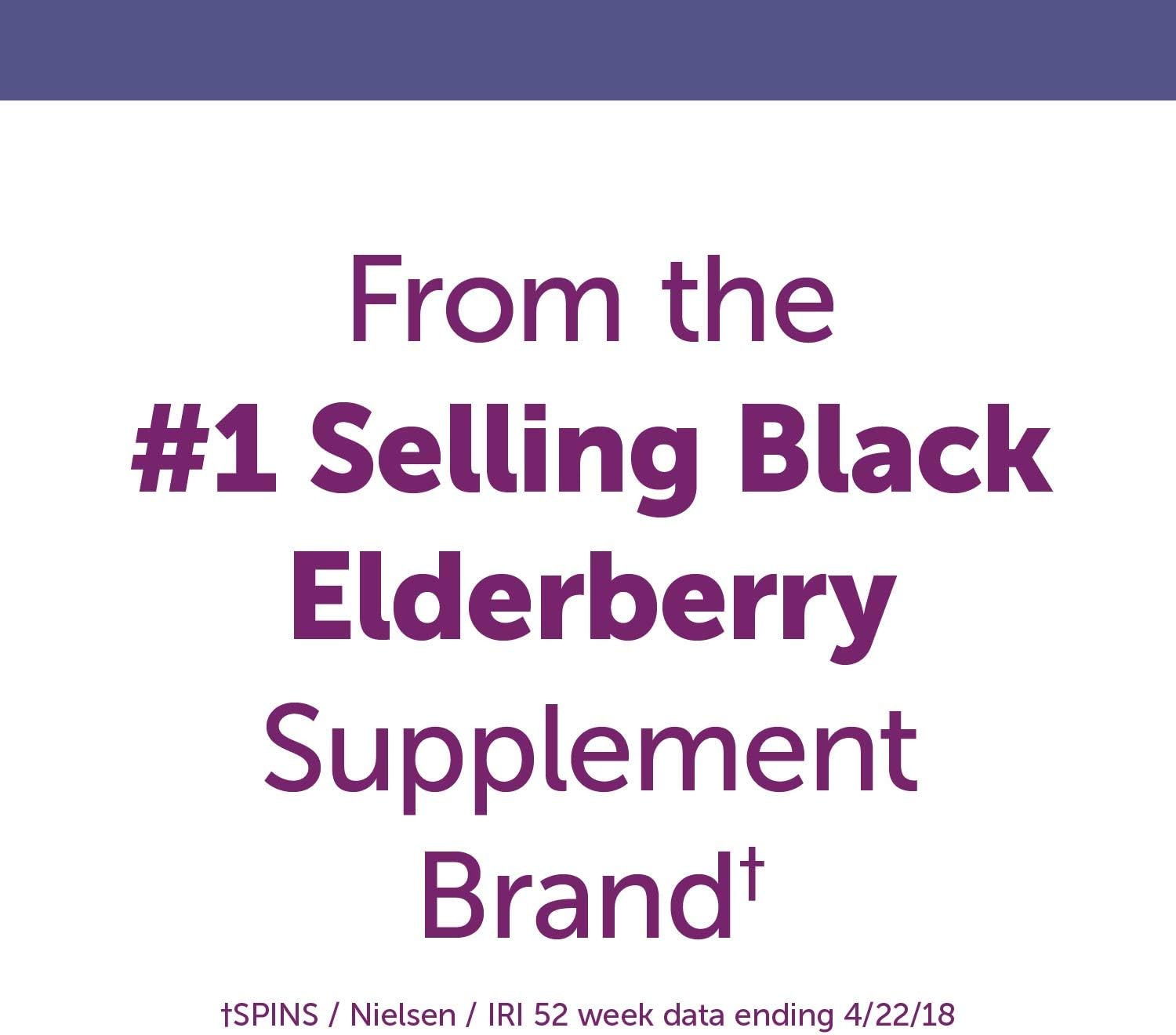 Nature's Way Sambucus Elderberry with Vitamin C Lozenges, Immune Support*, 30 Count : Health & Household