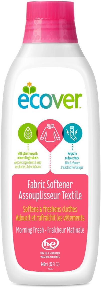 Ecover Fabric Softener Liquid, Morning Fresh, 32 Ounce