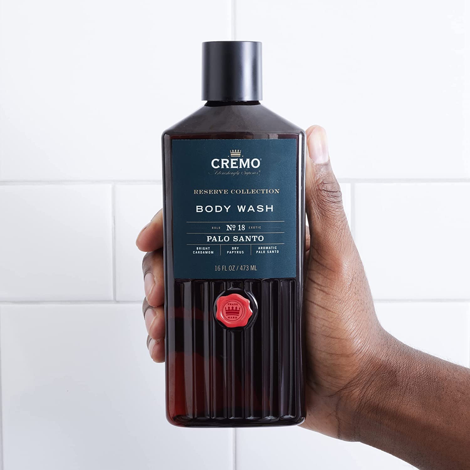 Cremo Body Wash Men, A Vintage Suede With Notes Of White Moss And Rich Amber, 16 Fl Oz : Beauty & Personal Care