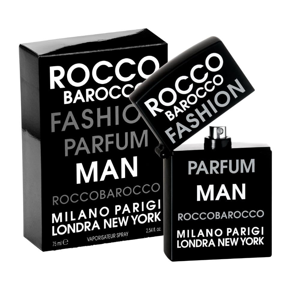Rocco Barocco Fashion Man Eau De Toilette Spray 75Ml : Beauty & Personal Care