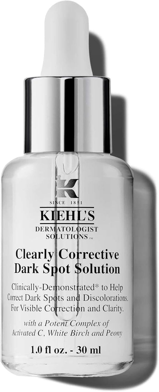 Kiehl'S Clearly Corrective Dark Spot Serum, Brightening Facial Serum, With Activated C & Salicylic Acid, All Skin Types
