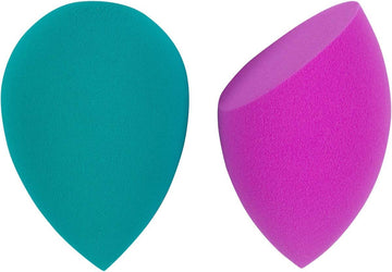Cala Duo Make-Up Purple & Teal Blending Sponges