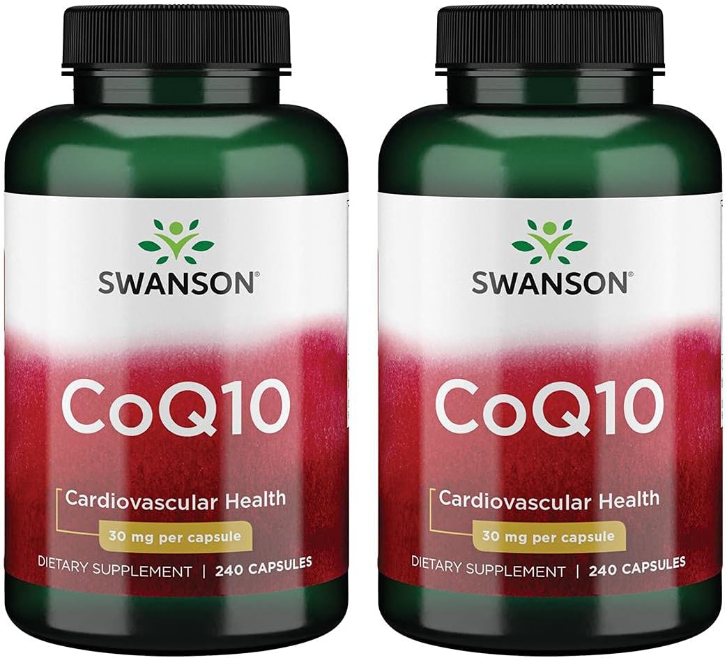 Swanson Coq10 30 Mg 240 Caps 2 Pack