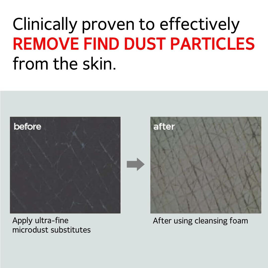 Make P:Rem Safe Me. Relief Moisture Cleansing Foam, Delicate Eye-Friendly Face Wash, Ph Balanced Deep Pore Cleansing, Korean Skin Care, 100Ml, 3.38 Fl.Oz. : Beauty & Personal Care