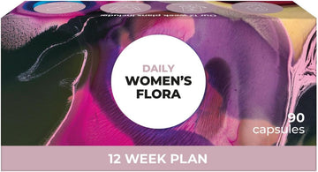Precisionbiotics Daily Women'S Flora - Probiotics For Women - With Unique Astarte And La-5 Bacterial Culture Strains - 3 X 30 Capsules - 12 Weeks Plan