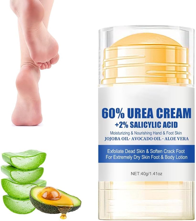 Urea Foot Cream, 2025 Upgrade Foot Cream For Cracked Heels And Dry Skin, Cracked Heel Repair Cream, Skin Care Hands & Feet (2)