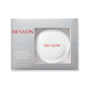 New Revlon Whitening Accelerator Led Light | Universal Compatibility For Apple And Android Devices | Achieve Instant Whitening In Just 16 Minutes | Convenient Usb, Usb-C Lighning Adaptors