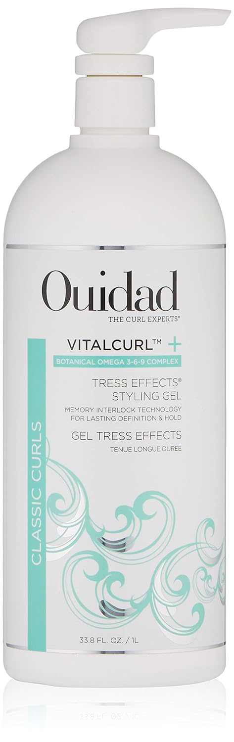 OUIDAD Vitalcurl+ Tress Effects Styling Gel, 33.8 oz
