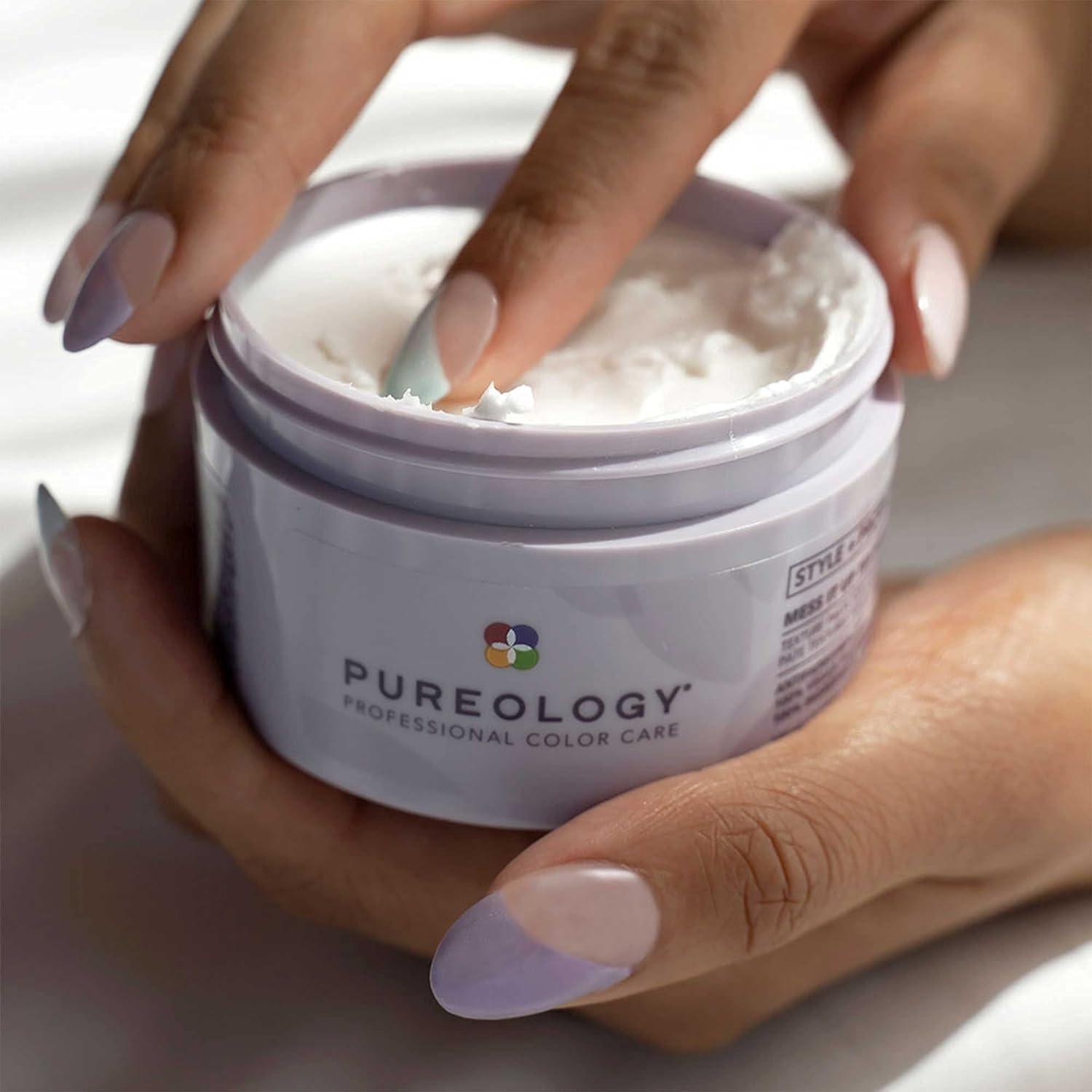 Pureology Style + Protect Mess It Up Texture Paste | For Color-Treated Hair | Medium Hold Texture & Shine | Sulfate-Free | Vegan | Updated Packaging | 3.4 Fl. Oz. | : Beauty & Personal Care