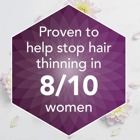 Regaine For Women 5% Minoxidil Extra Strength Scalp Foam For Hair Regrowth (2X 73Ml), Scientifically Proven To Help Stop And Reverse Hereditary Female Hair Loss, Revitalise Hair Follicles