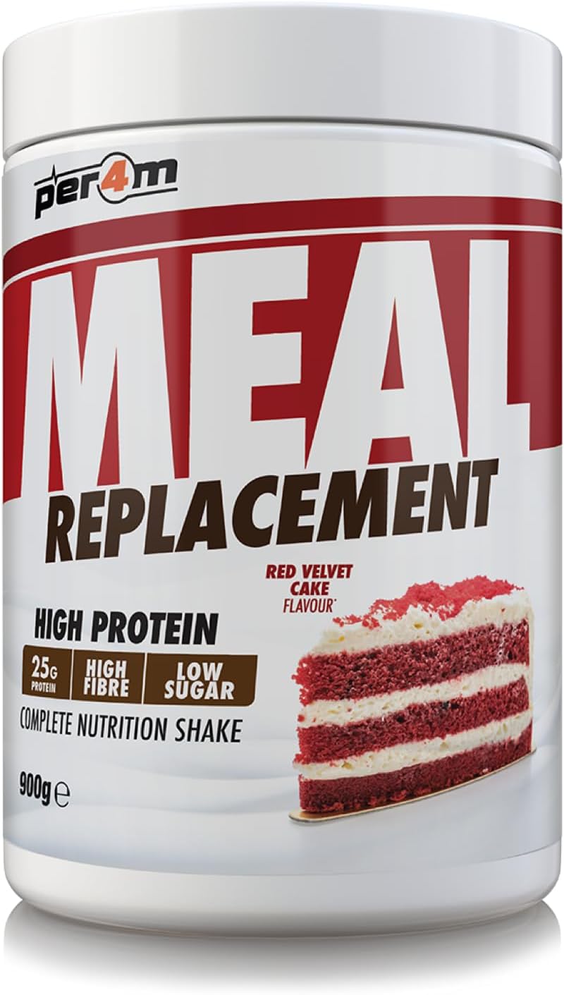 Per4M Mrp Diet Meal Replacement 25G Protein Powder | Complete Nutrition Shake + 27 Vitamins | Metabolism Support, Immunity Boost & Muscle Growth (900G, Double Chocolate)
