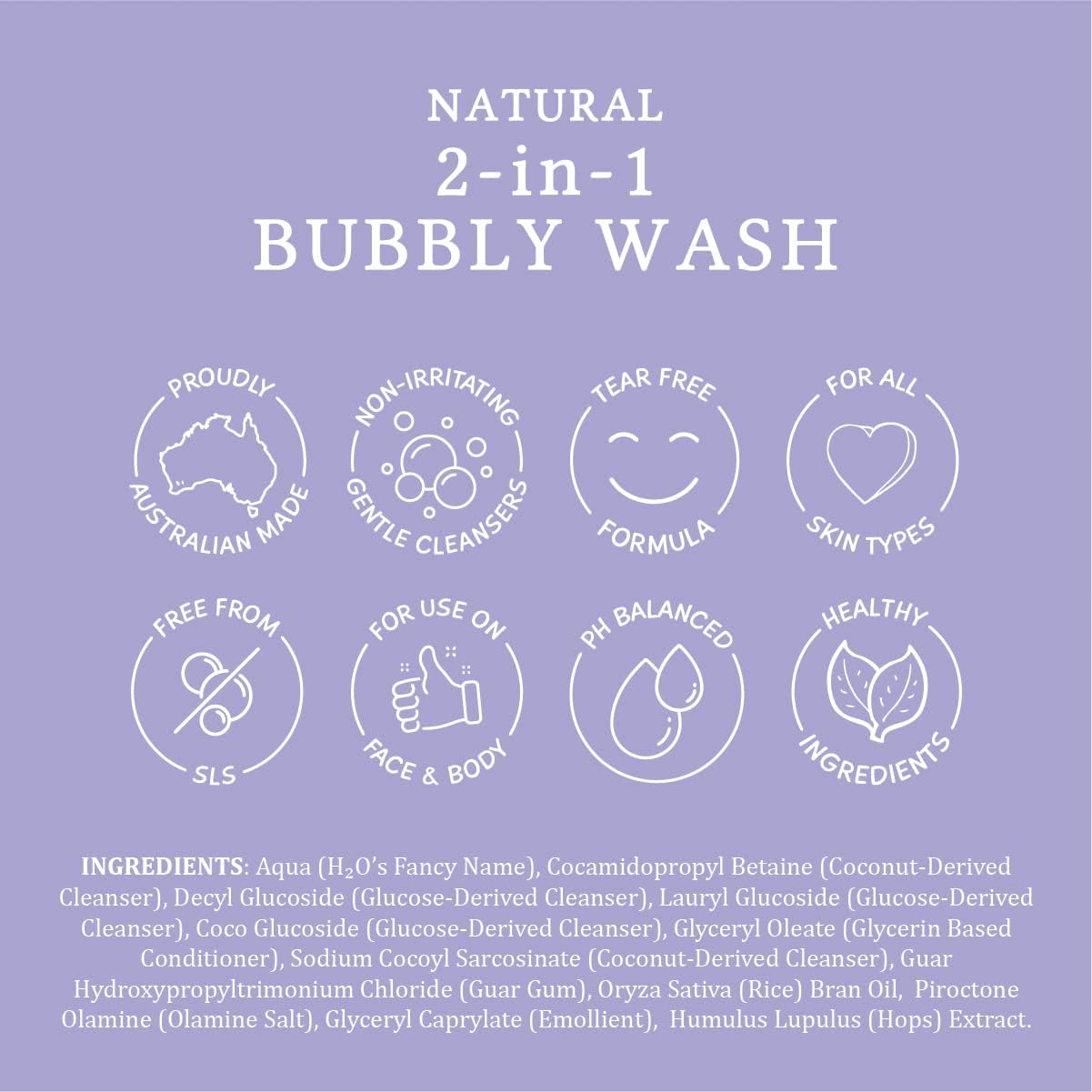 MooGoo 2-in-1 Bubbly Wash - Natural Baby Cleanser & Bubble Bath, Baby Body Wash & Shampoo, Soap, SLS, Fragrance-Free, Dermatologically Tested, Gentle for Sensitive Skin, 500ml / 16.9 fl.oz. : Amazon.co.uk: Baby Products