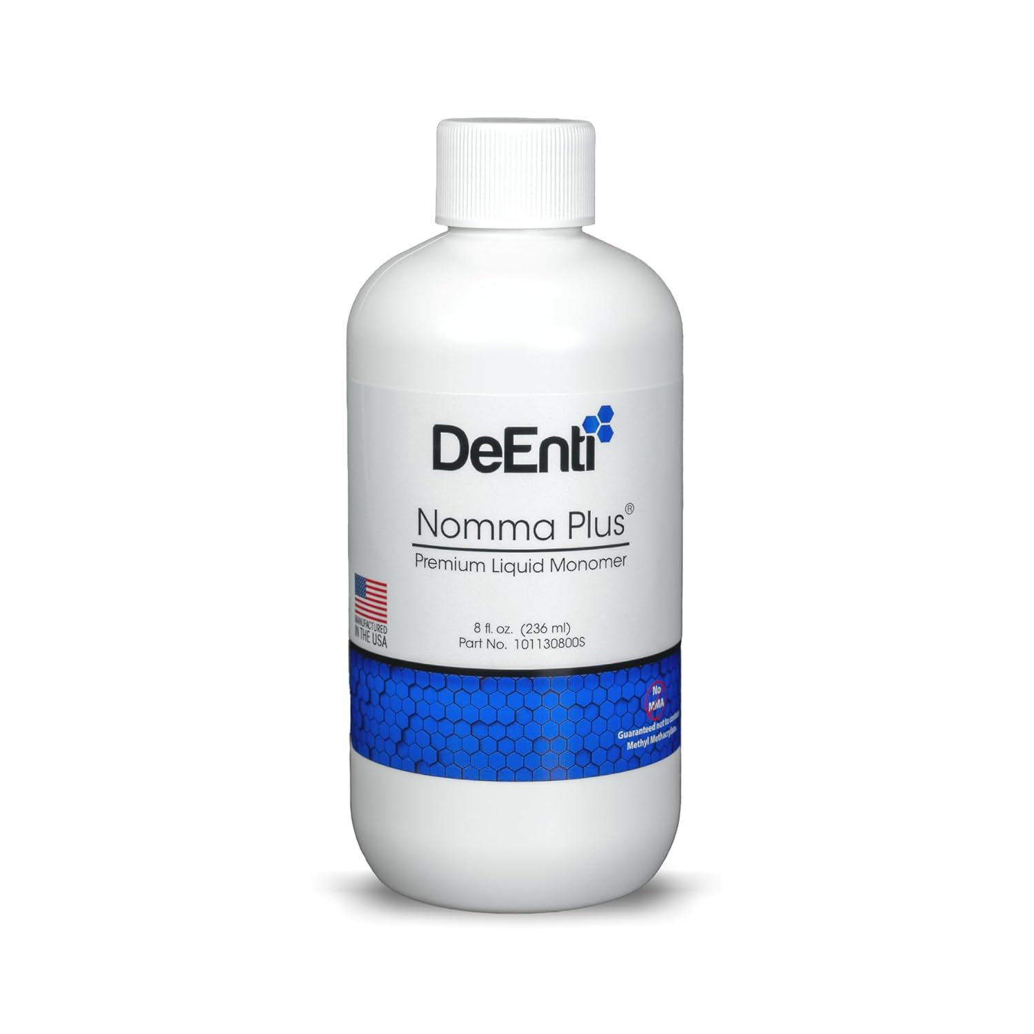 DeEnti Nail Powder and Liquid Monomer Set - 2oz Natural Pink Acrylic Nail Powder Dip for Nails + 8oz Nomma Plus Professional Liquid Monomer : Beauty & Personal Care