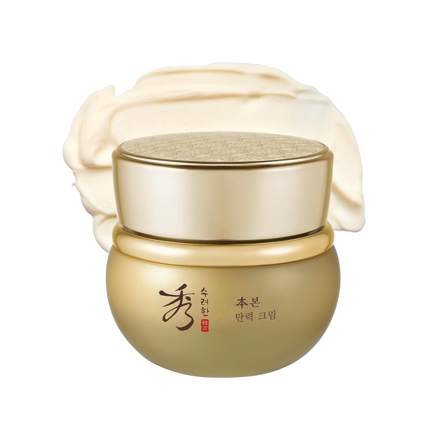 Sooryehan Bon (Firming Cream, 2.5Fl Oz) - Tighten & Nourish, Korean Skin Care. Elasticity Care Moisturizer For Face, Neck By Lg Beauty. Ginseng, Ginsenocide, Amino Acids