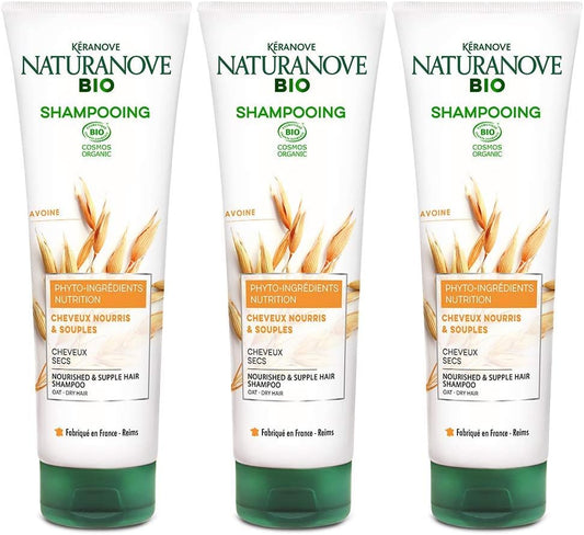 Kéranove Naturanove Bio Certified Organic Nutrition Shampoo For Dry Hair 250 Ml