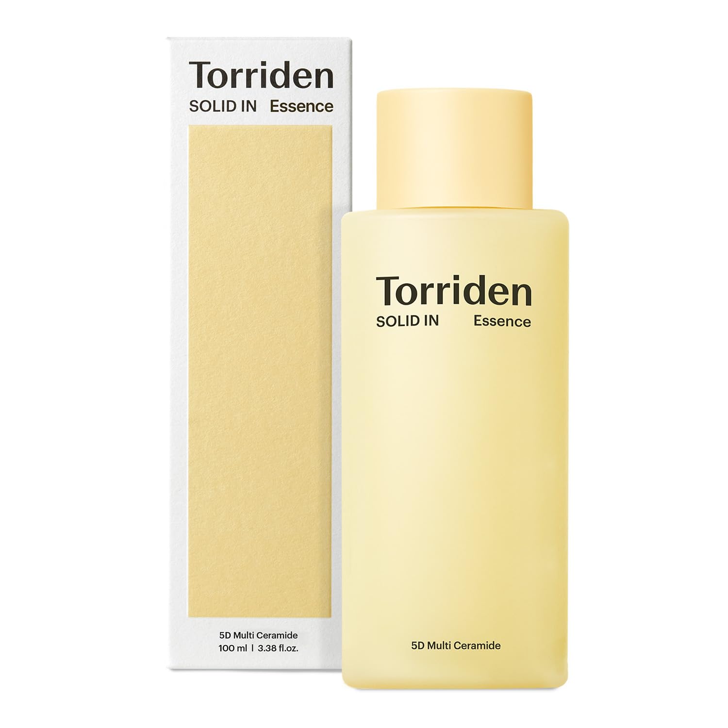 Torriden Solid-In Ceramide Essence, Facial Essence Serum That Deeply Hydrates, Moisturizes, And Protects With 5 Types Of Ceramides And Panthenol For Dry, Dehydrated, And Sensitive Skin