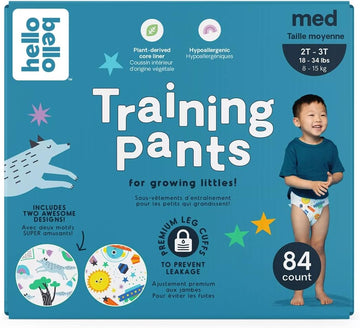 Hello Bello Training Pants Club Box, Bedtime Stories And Space Travelers 2T-3T, 84 Count Multicolor
