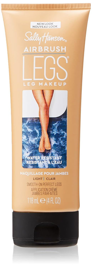 Sally Hansen Airbrush Legs®, Leg Makeup, Light, Easy Application, Flawless Looking Legs, Water Resistant, Transfer Proof Lotion