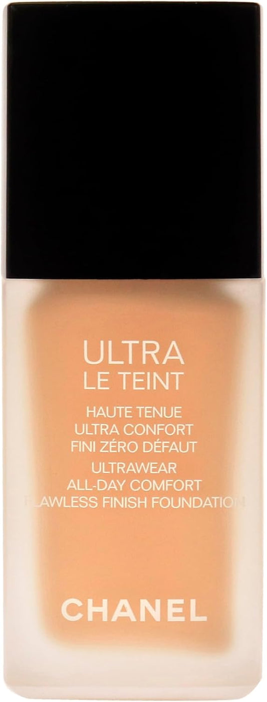Chanel Ultra Le Teint Ultrawear Flawless Foundation - Br22 Light Medium Rosy For Women 1 Oz Foundation