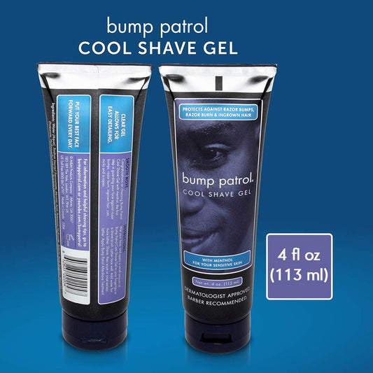 Bump Patrol Cool Shave Gel 4 Ounce Tube (Sensitive) (118Ml)