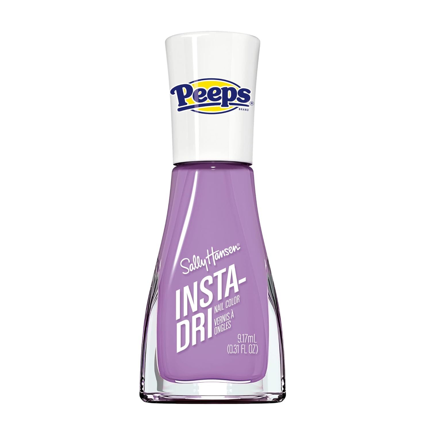 Sally Hansen Insta Dri Fast Dry Nail Polish, Peeps Lavender, 0.31 Fl Oz