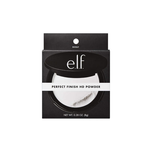 E.L.F. Perfect Finish Hd Powder, Blurs Fine Lines & Imperfections, All Day Wear, Perfect For On The Go, 0.28 Oz