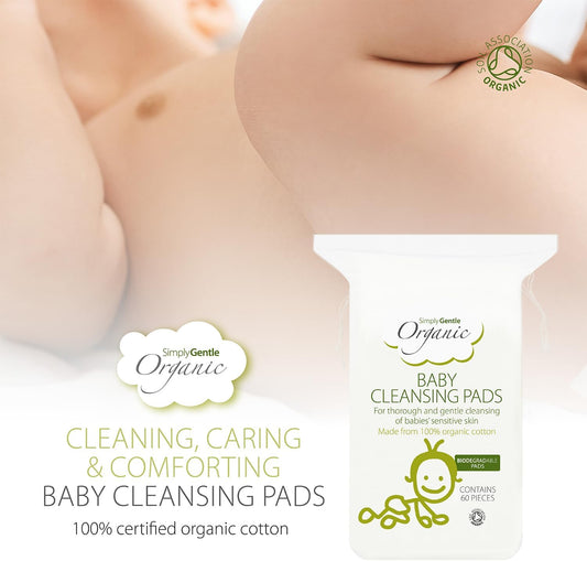 Simply Gentle Organic Baby Pad (Pack Of 6)